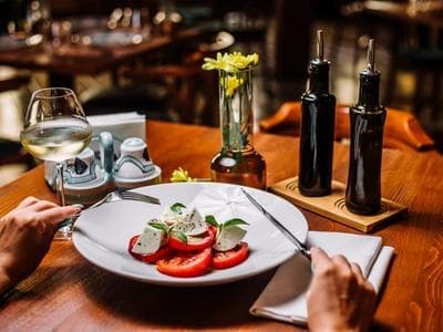 Chef preparing fresh food
